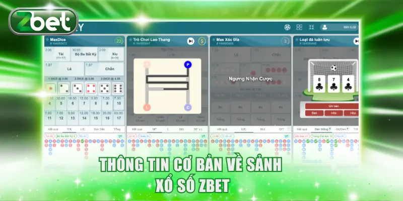 Xổ Số ZBET 1 Thông tin cơ bản về sảnh xổ số ZBET